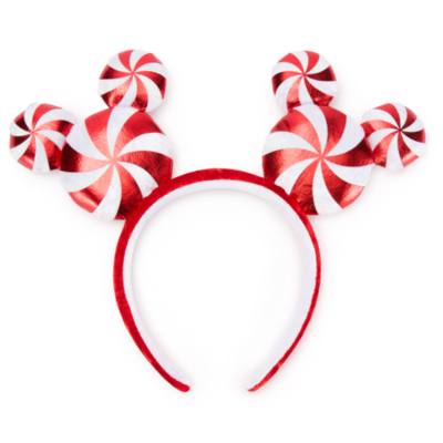 Mickey Mouse Peppermint Swirl Ears Headband for Adults