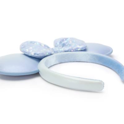 Serre-t&ecirc;te &agrave; oreilles Minnie Winter Blue pour adultes