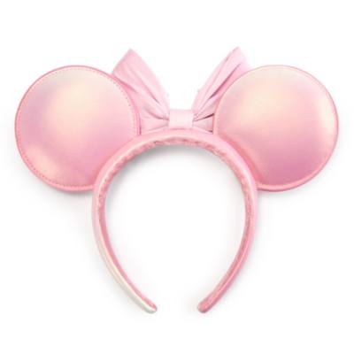 Diadema orejas perlas Minnie Mouse para adultos, Rose Pearl