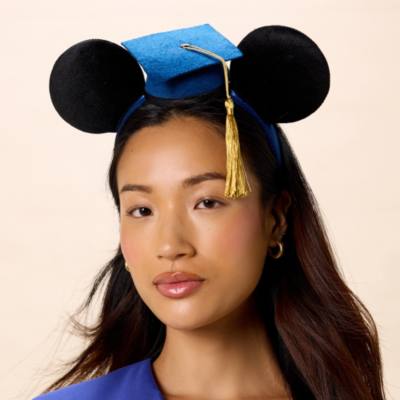 Mickey Mouse Graduation 2026 Ear Headband for Adults