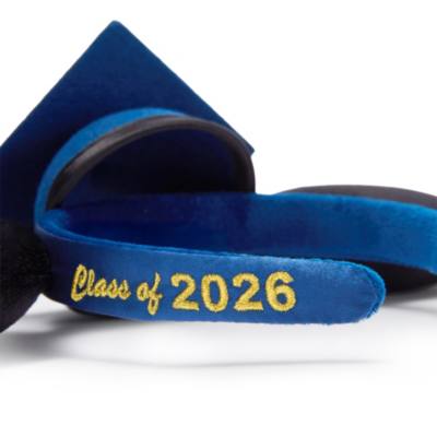Mickey Mouse Graduation 2026 Ear Headband for Adults
