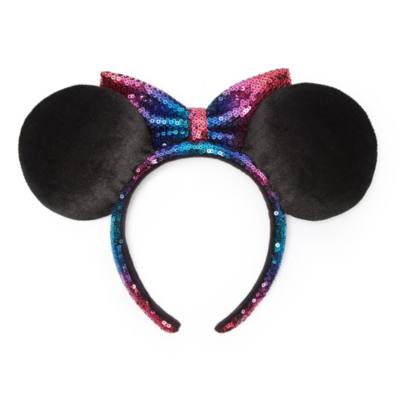 Cerchietto con orecchie con paillettes adulti Minni Disneyland Paris Adventure World