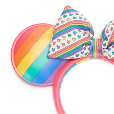 Rainbow Ears Headband for Adults