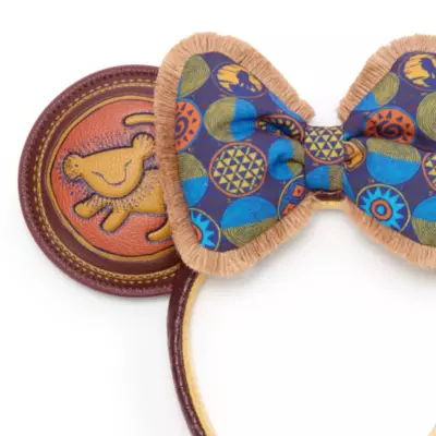 Serre-t&ecirc;te &agrave; oreilles Le Roi Lion mode pour adultes