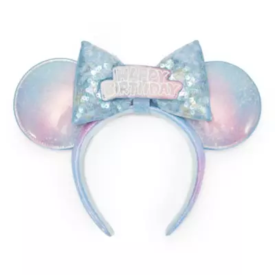 Minnie Mouse ''Happy Birthday'' Ear sHeadband for Adults