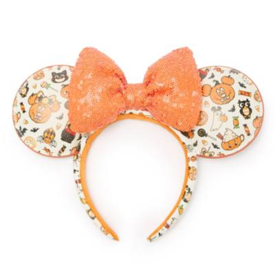 Diadema orejas Halloween Minnie Mouse para adultos