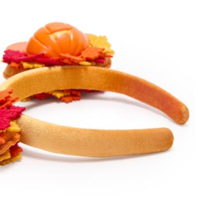 Mickey Mouse Pumpkin Ears Headband for Adults