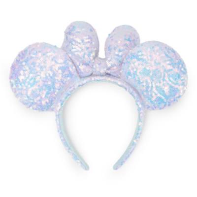 Minnie Mouse Sequin Candy Floss Ears Headband for Adults