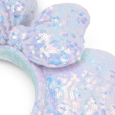 Minnie Mouse Sequin Candy Floss Ears Headband for Adults