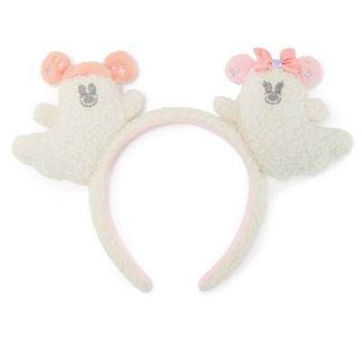 Diadema orejas fantasma Halloween para adultos