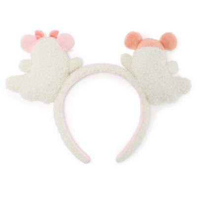 Diadema orejas fantasma Halloween para adultos