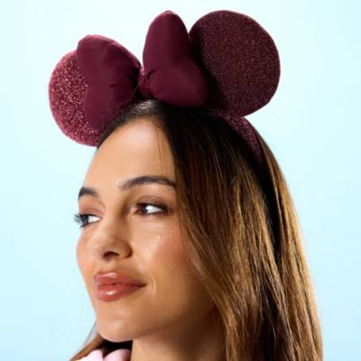 Minnie Mouse Cherry Red Ears Headband for Adults
