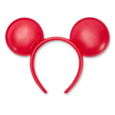 Serre-t&ecirc;te &agrave; oreilles de Mickey rouge pour adultes