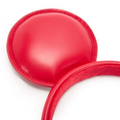 Serre-t&ecirc;te &agrave; oreilles de Mickey rouge pour adultes