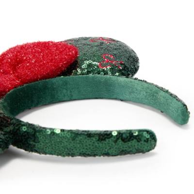 Minnie Mouse Candy Cane Ears Headband for Adults