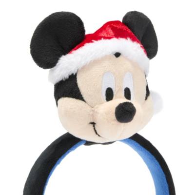 Mickey Mouse Santa Headband Mini Soft Toy &ndash; 11cm