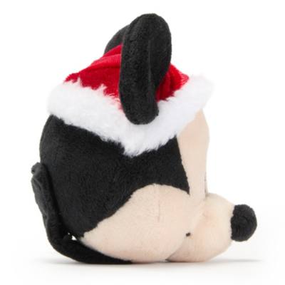 Mickey Mouse Santa Headband Mini Soft Toy &ndash; 11cm