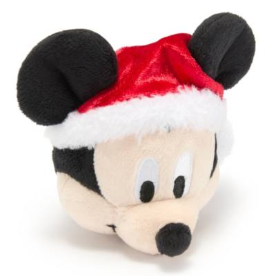 Mickey Mouse Santa Headband Mini Soft Toy &ndash; 11cm