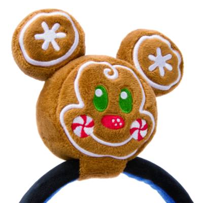 Mickey Mouse Gingerbread Headband Mini Soft Toy &ndash; 11cm
