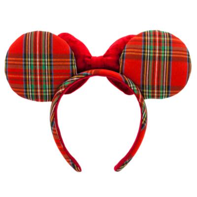Diadema orejas a cuadros Minnie Mouse para adultos, Disney Parks
