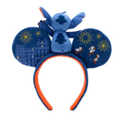 Disneyland Paris Stitch Ears Headband for Adults, Lilo & Stitch