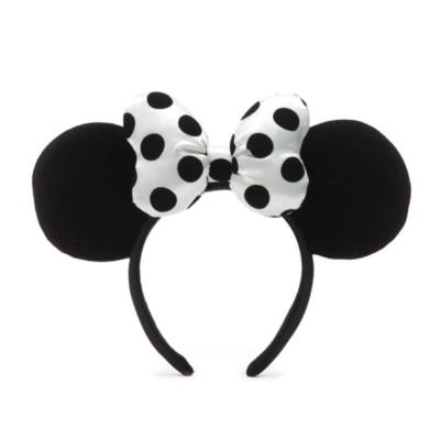 Walt Disney World Minnie Mouse Monochrome Ears Headband for Adults