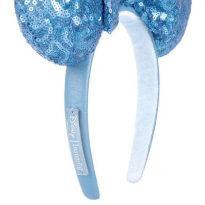 Loungefly Minnie Mouse Blue Hydrangea Colour Story Ears Headband For Adults