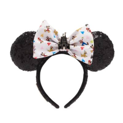 Loungefly Mickey Mouse and Friends Ears Headband For Adults