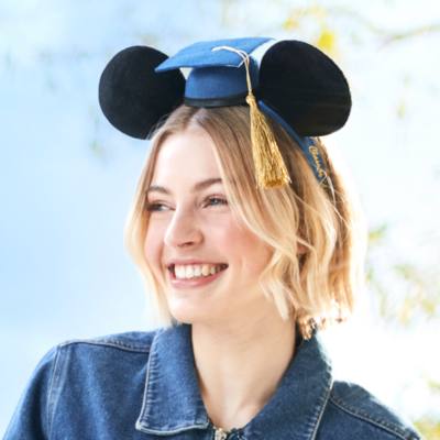 Mickey Mouse Graduation Ears Headband For Adults 2024