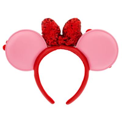 Minnie Mouse Floral Ears Headband For Adults