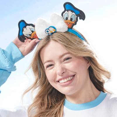 Donald Duck 90th Anniversary Ears Headband For Adults