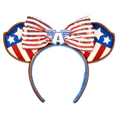 Captain America Ears Headband For Adults