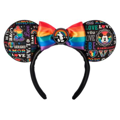 Diadema orejas Mickey Mouse ''Amor'' para adultos, colecci&oacute;n Disney Pride
