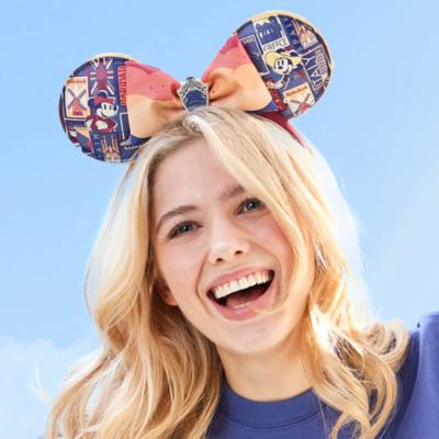 Disney Cruise Line Mickey and Minnie Mouse Ears Headband For Adults