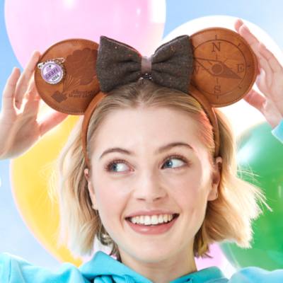 Walt Disney World Carl Fredricksen Minnie Mouse Ears Headband For Adults, Up