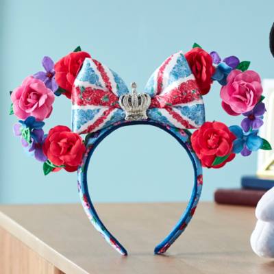 Minnie Mouse United Kingdom Ears Headband For Adults