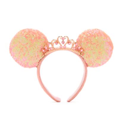 Disney Princess Sequined Coral Ears Headband For Adults