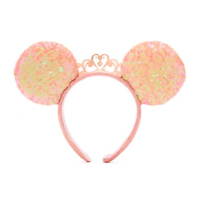 Disney Princess Sequined Coral Ears Headband For Adults
