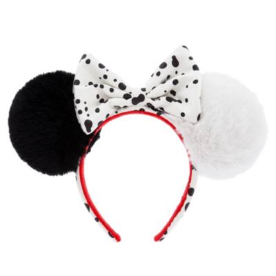 Cruella De Vil Ears Headband For Adults, 101 Dalmatians