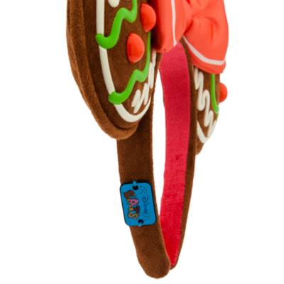 Minnie Mouse Gingerbread Ears Headband for Adults, Disney Eats