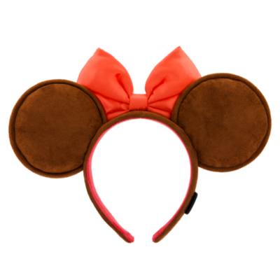 Minnie Mouse Gingerbread Ears Headband for Adults, Disney Eats