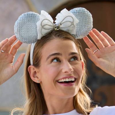 Minnie Mouse Diamant&eacute; Ears Headband For Adults