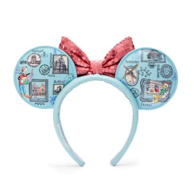 Disney Cruise Line Mickey and Minnie Mouse Ears Headband For Adults