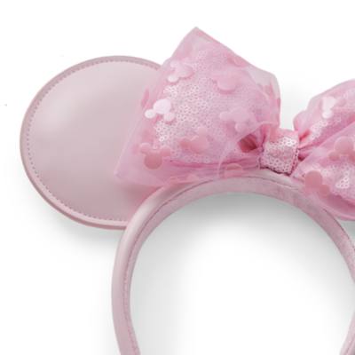Minnie Mouse Pink Ears Headband For Adults