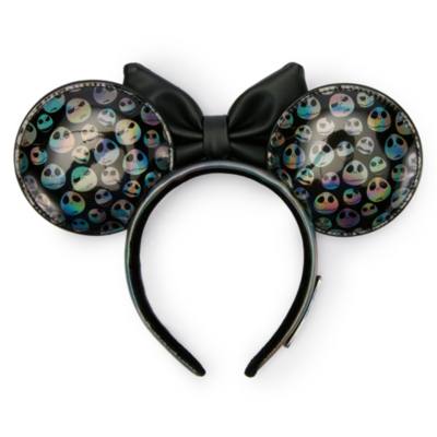 Loungefly Jack Skellington Ears Headband For Adults, Tim Burton's The Nightmare Before Christmas