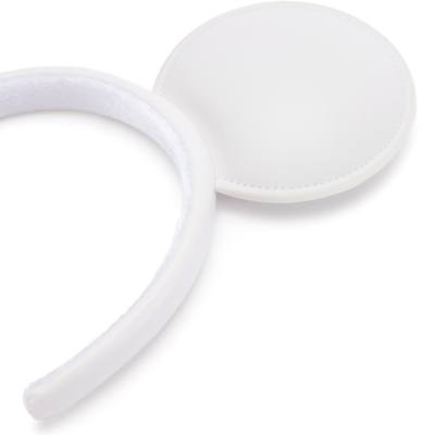 Mickey Mouse White Ears Headband For Adults
