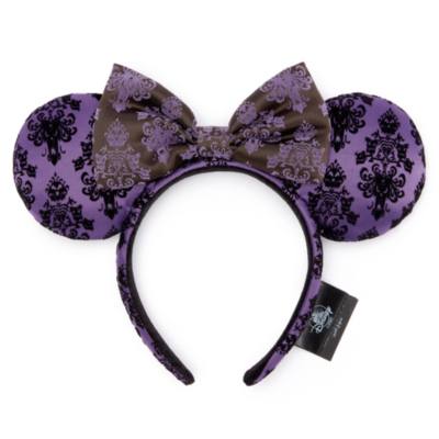 The Haunted Mansion Wallpaper Ears Headband For Adults