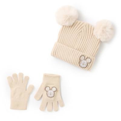 Set gorro y guantes infantiles Mickey Mouse
