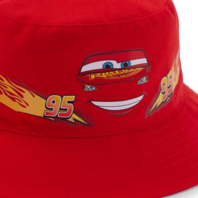 Lightning McQueen Bucket Hat For Kids, Disney Pixar Cars
