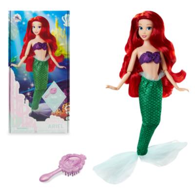 Poupée chantante Ariel de luxe Disney Store La petite sirène Polochon queue  articulée 45 cm - Poupées/Mini Poupées et Poupées XXL - La Boutique Disney